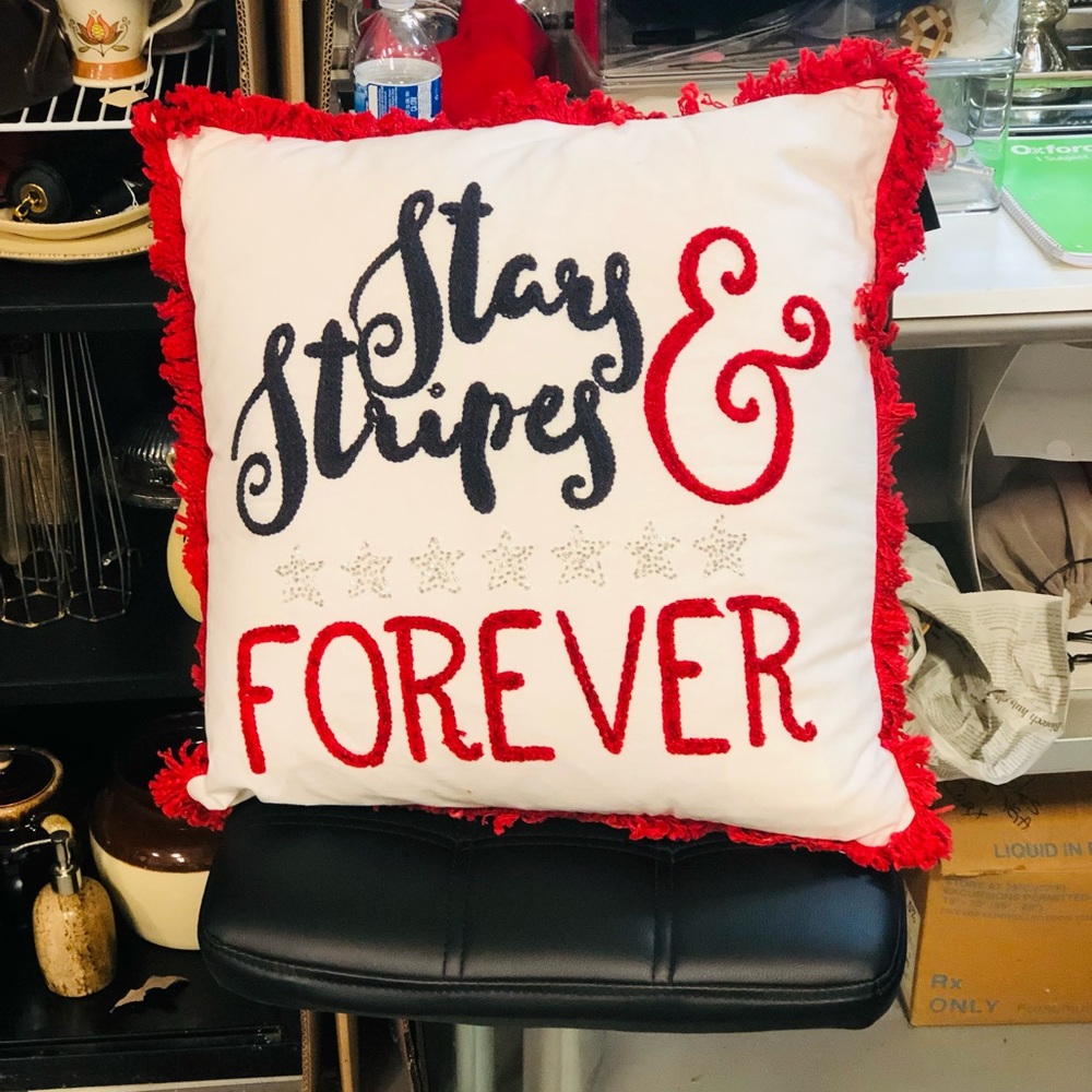 Decorative America Pillow